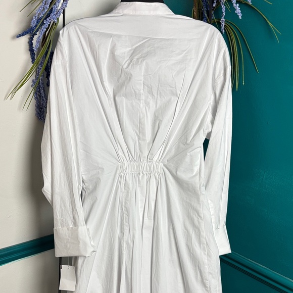 Staud Lorenza midi dress white sold out online - Picture 10 of 15